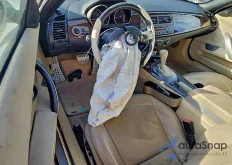 2004 BMW Z4 3.0 from USA, damaged, VIN 4USBT53544LU06477